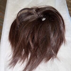 Thick Real as Human Messy Bun Hair Piece Scrunchie Updo Wrap Hair Extension